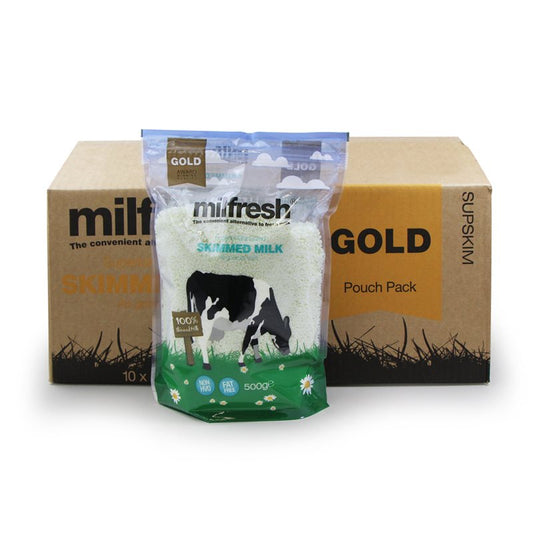 Milfresh Gold 100% Skimmed Milk Granules 10x500g