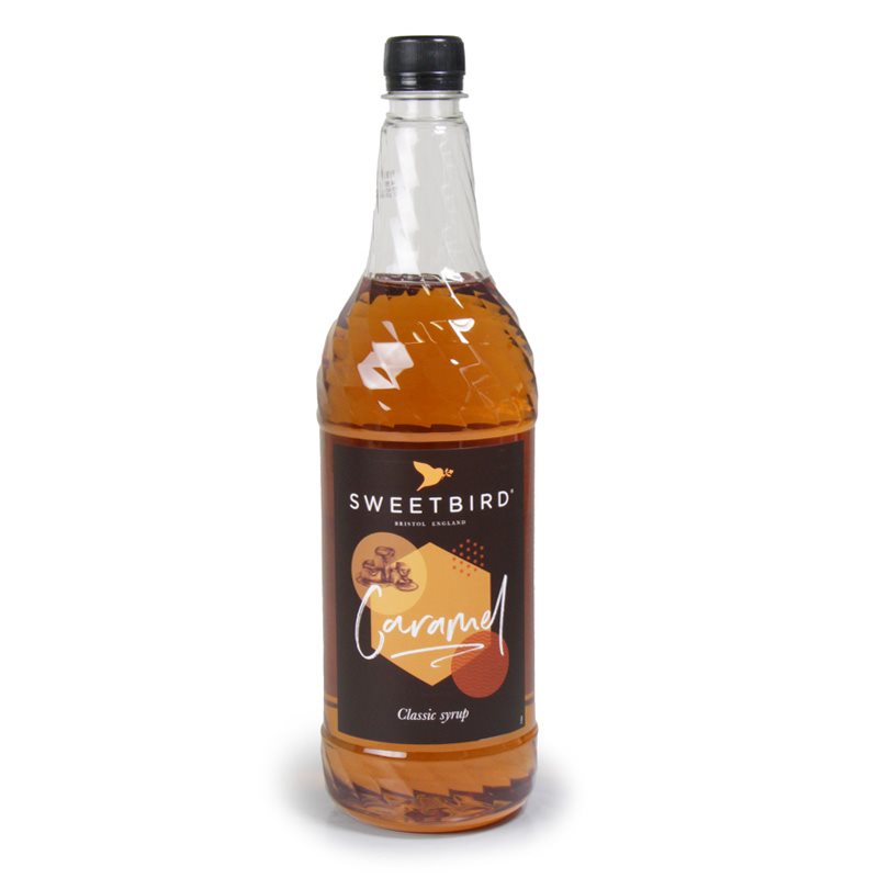 Sweetbird Classic Caramel Syrup 1.0 Ltr