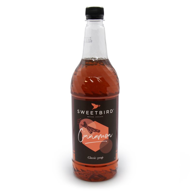 Sweetbird Classic Cinnamon Syrup 1.0 Ltr