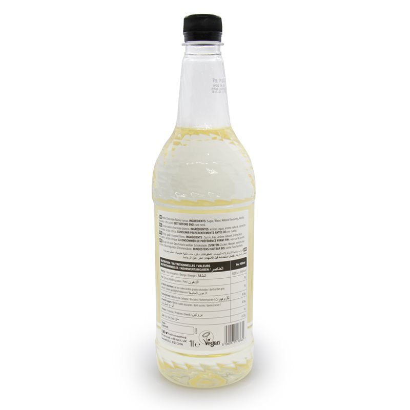 Sweetbird Classic White Chocolate Syrup 1.0 Ltr