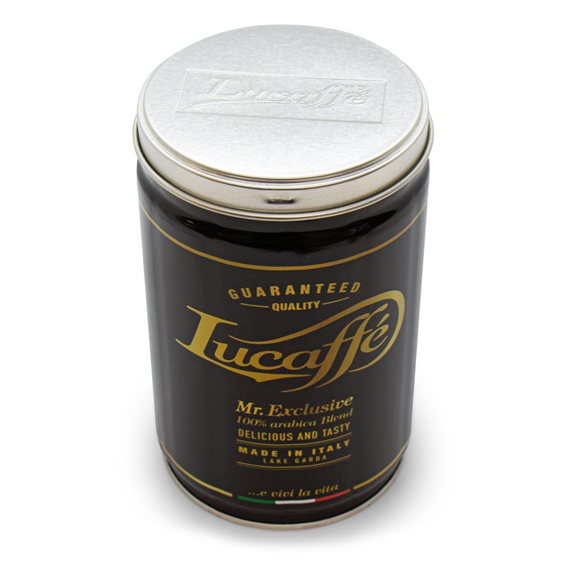 Lucaffe Mr Exclusive Espresso Coffee Beans 250g Tin