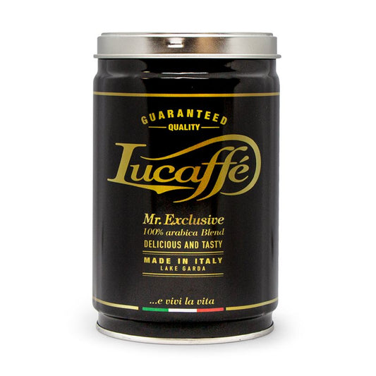 Lucaffe Mr Exclusive Espresso Coffee Beans 250g Tin