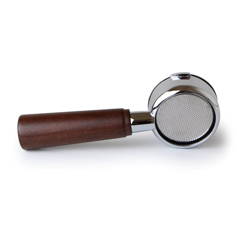 La Pavoni Hebel, Chrom, bodenloser Siebträger, Holzgriff (neue Gruppe) – 2953012
