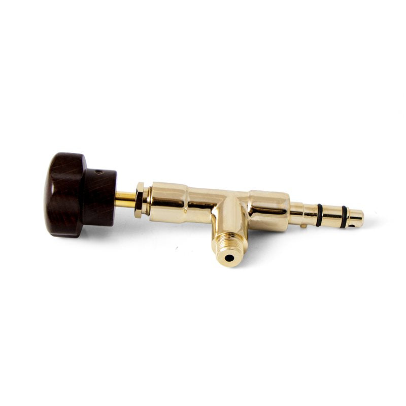 La Pavoni Gold Steam Tap Complete (Wooden Knob) - 395127