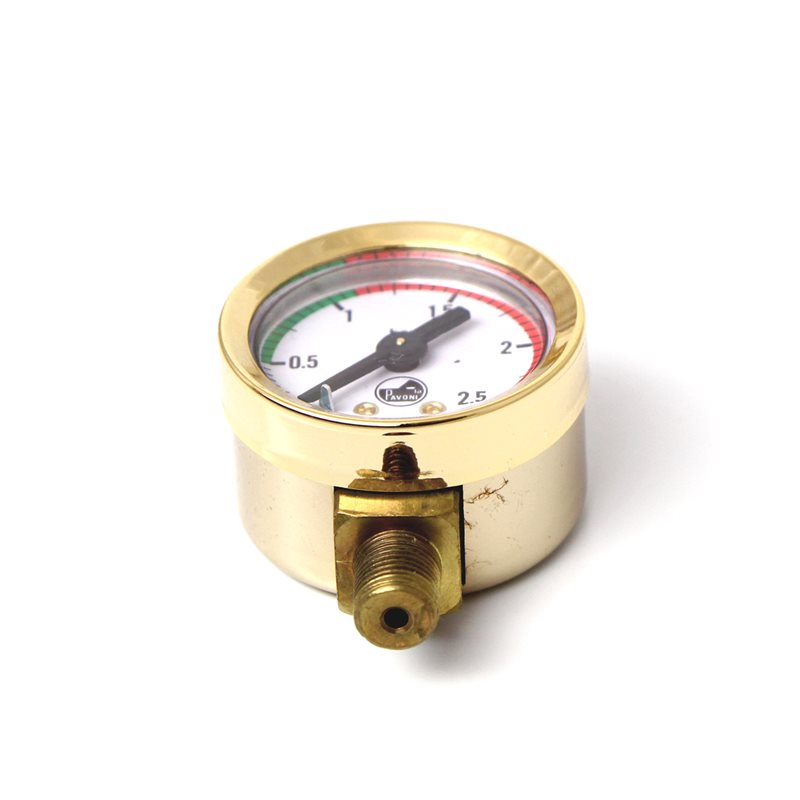 La Pavoni Lever Pressure Gauge (Gold) - 453042