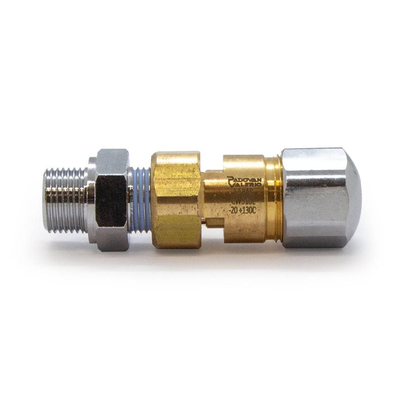 La Pavoni Lever Safety Valve with Anti Vac (Chrome)
