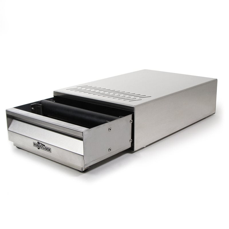 Robusta Box Stainless Steel Under Grinder Knock-Out Drawer - Large