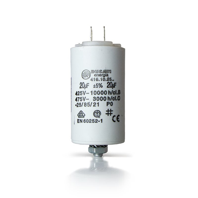 Kondensator 20µF 450v 50/60Hz