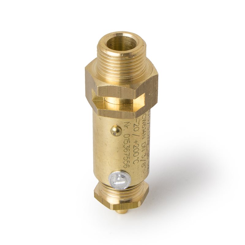 Kesselsicherheitsventil ø 3/8" 1,8 Bar CE/PED
