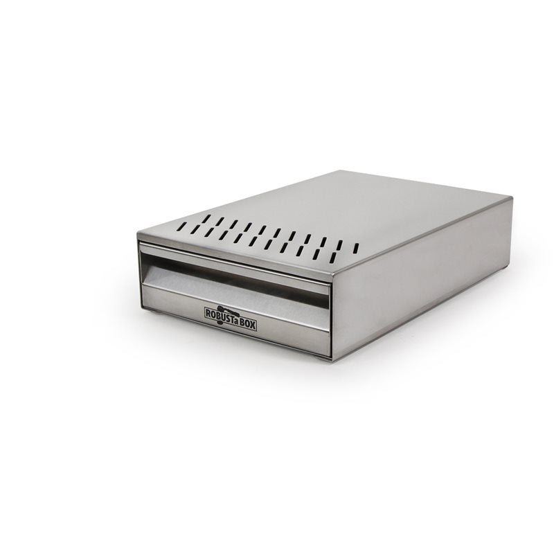 Robusta Box Stainless Steel Under Grinder Knock-Out Drawer - Small