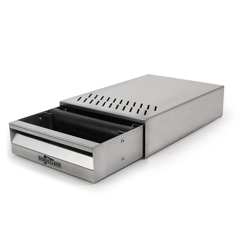 Robusta Box Stainless Steel Under Grinder Knock-Out Drawer - Small