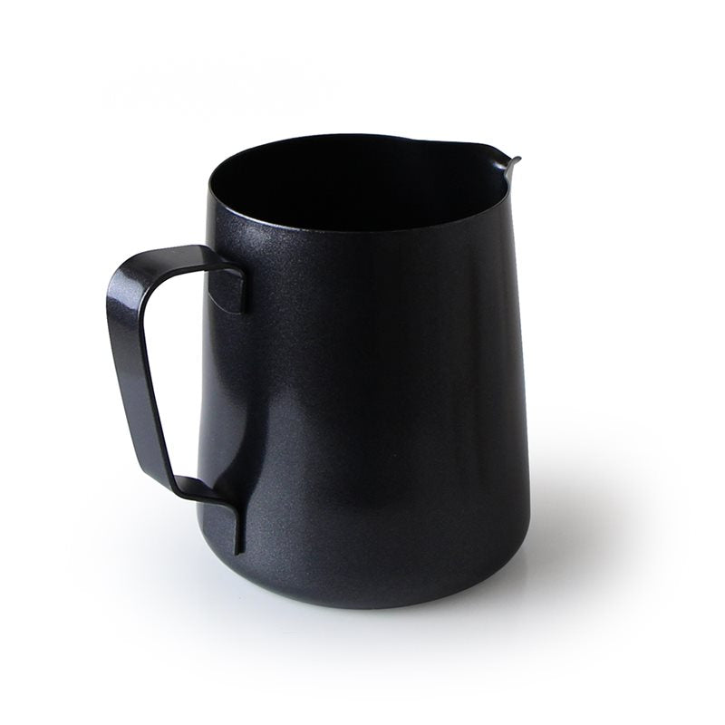 Olympia Black Non-Stick Frothing Jug 0.35ltr