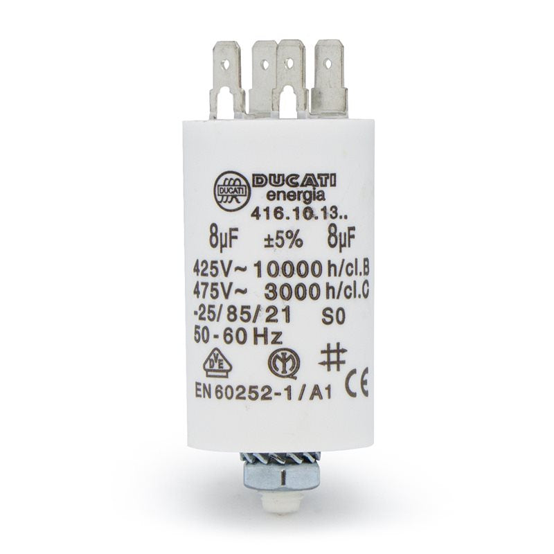 Capacitor 8µF 450v 50/60Hz