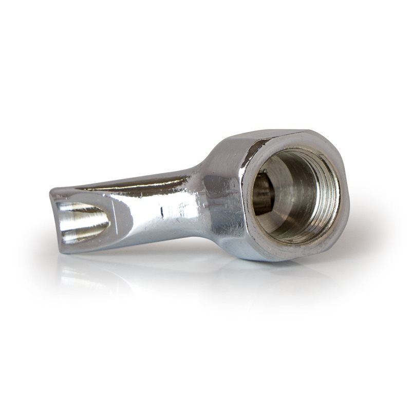 Commercial Closed Curved Single Delivery Spout 3/8"