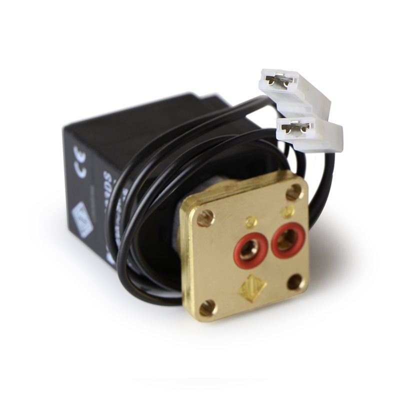 ODE 3 Way Solenoid Valve Ruby Seal 1.5mm Tapered Fitting