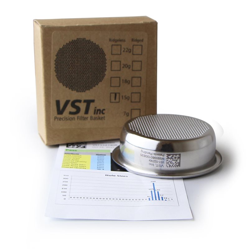 VST Precision 15 Gramm Filterkorb - ohne Kanten