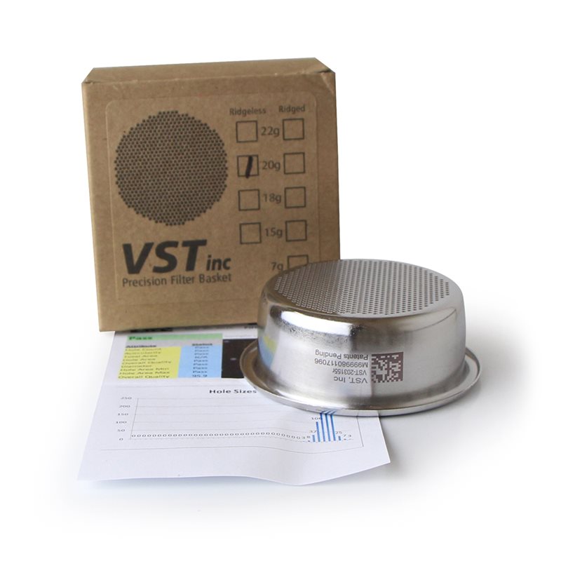 VST Precision 20g Filter Basket - Ridgeless