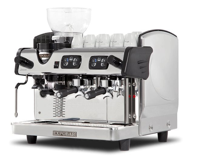 Expobar Zircon Integral 'Plus' 2gp 230v with Grinder - C2ZIPTA