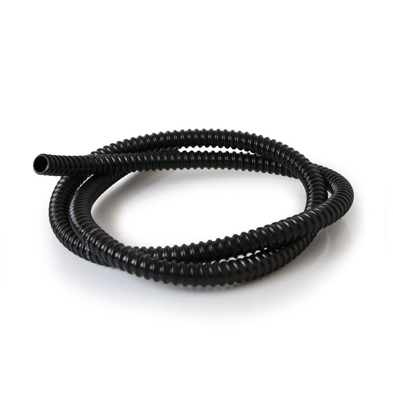 1,5 m schwarzer Ablaufschlauch aus Kunststoff, ø 14 x 18 mm