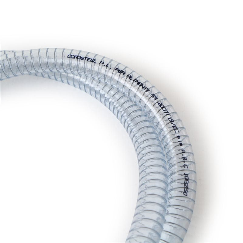 Verstärkter transparenter Ablaufschlauch ø 16x23mm