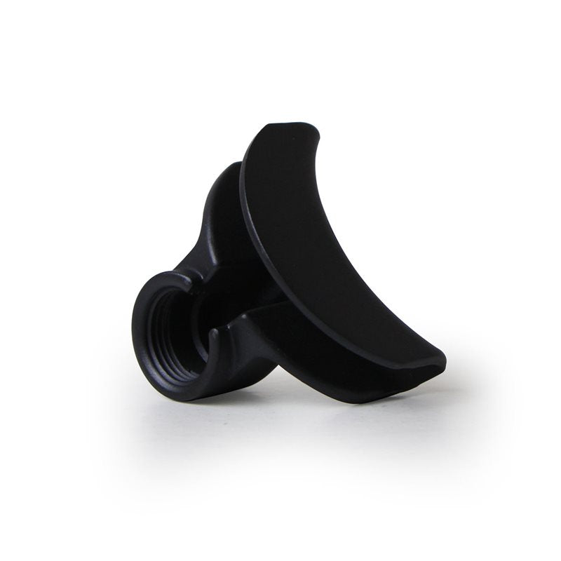 Double Open Black Coffee Delivery Spout, Teflon Coated