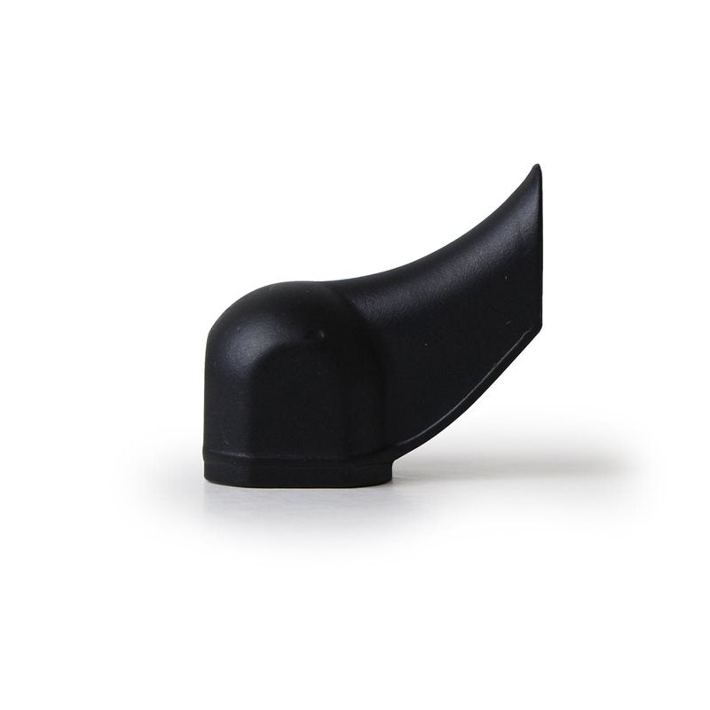 Single Open Black Spout, Teflon Coated