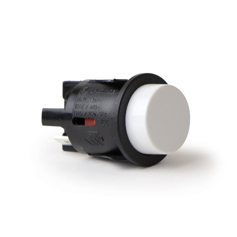 Astoria White Push Button Switch 16A 250v - 18245