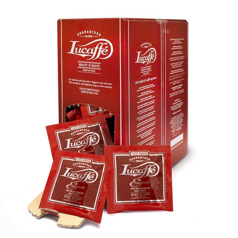 Lucaffe Exquisit Double 14g ESE Pods x 80 - V1244