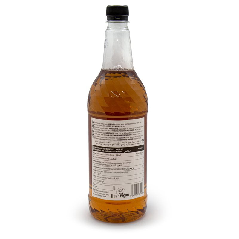 Sweetbird Classic gesalzener Karamellsirup 1,0 Ltr