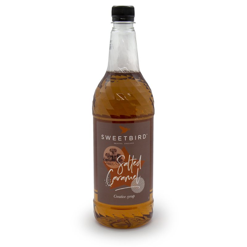 Sweetbird Classic gesalzener Karamellsirup 1,0 Ltr