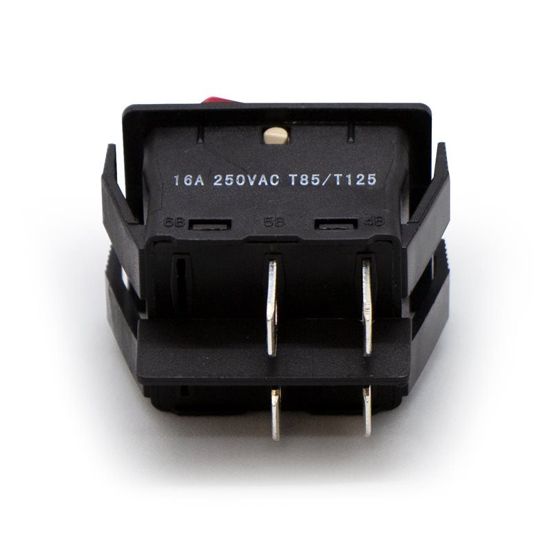 Red Bipolar Power Switch 16A