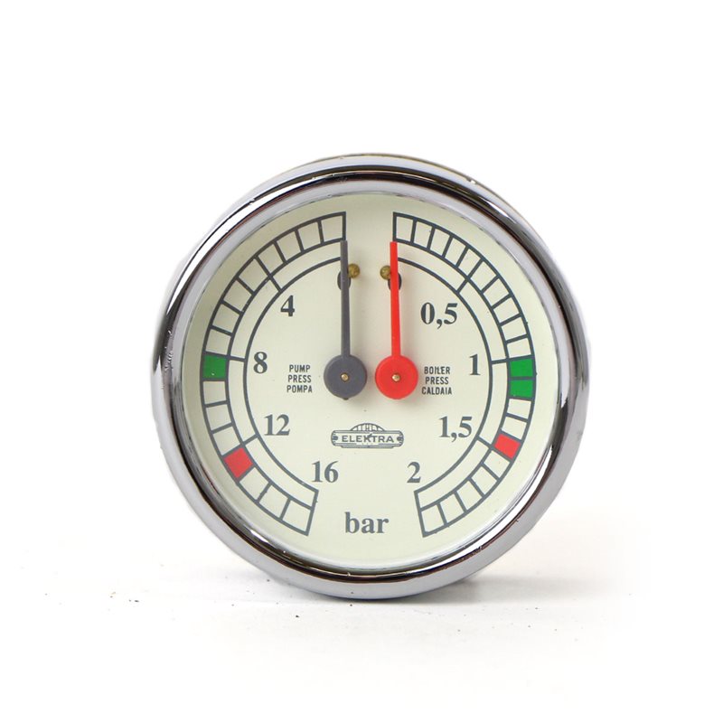Elektra Classic Doppeldruckmessgerät ø 60 mm - 00985014