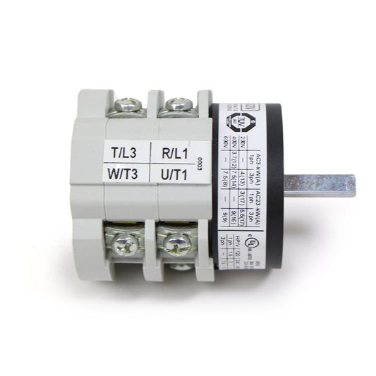 Crem/Expobar Selector Switch 0-1 20A 690v - 60900002