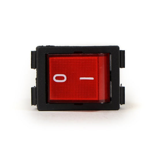 Red Bipolar 16A 250v Spring Switch