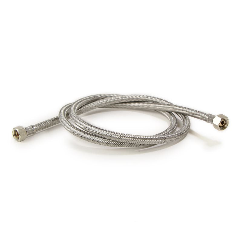 Stainless Braided Water Hose 1500mm x 3/8"x3/8"