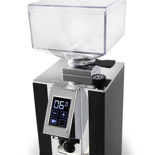 Eureka Mignon Specialita Coffee Grinder 230v - Black and Chrome