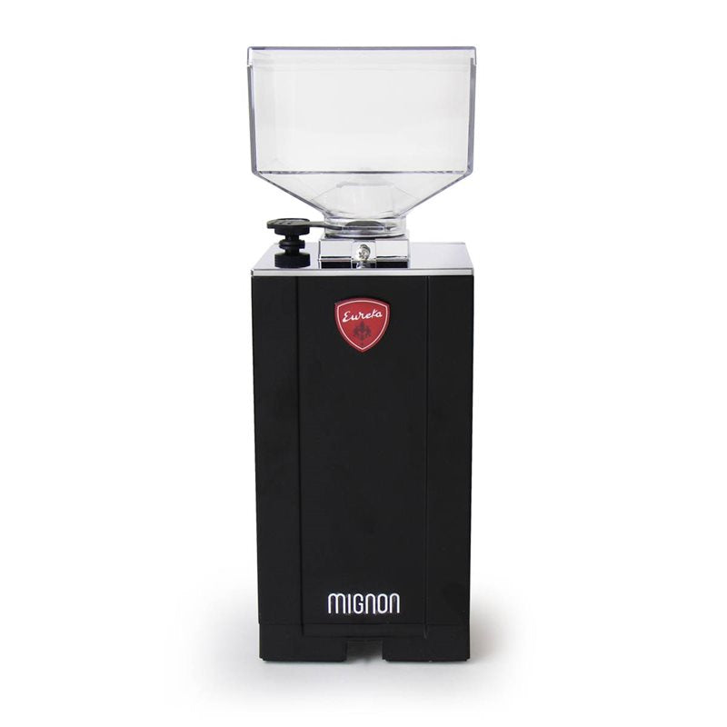 Eureka Mignon Specialita Coffee Grinder 230v - Black and Chrome