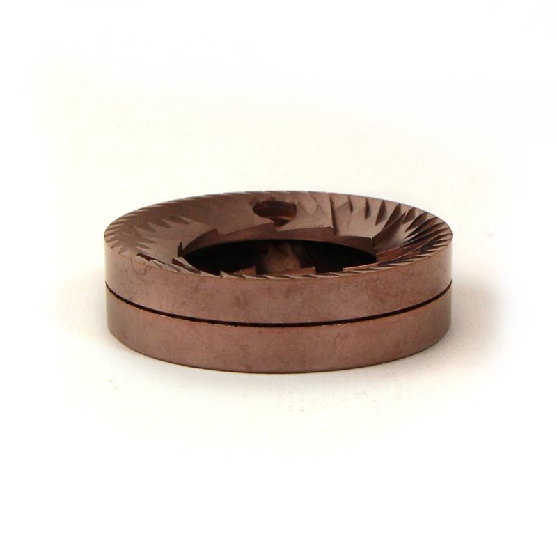 Fiorenzato MC F64 Evo Red Speed Grinder Burrs (Pair) RH 64x37x8.5mm - 400000028