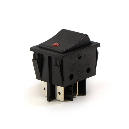 Black Bipolar Switch 16(4)A - 18263