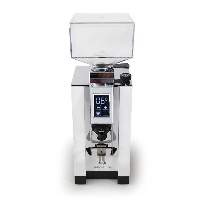 Eureka Mignon Specialita Coffee Grinder 230v - White and Chrome