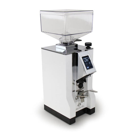 Eureka Mignon Specialita Coffee Grinder 230v - White and Chrome