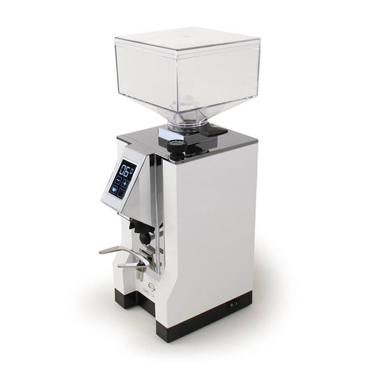 Eureka Mignon Specialita Coffee Grinder 230v - White and Chrome