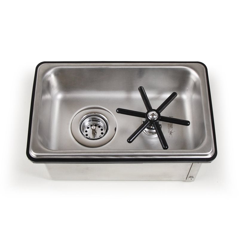Krome Dispense Counter Top Großer Krug-/Glasspüler - C662