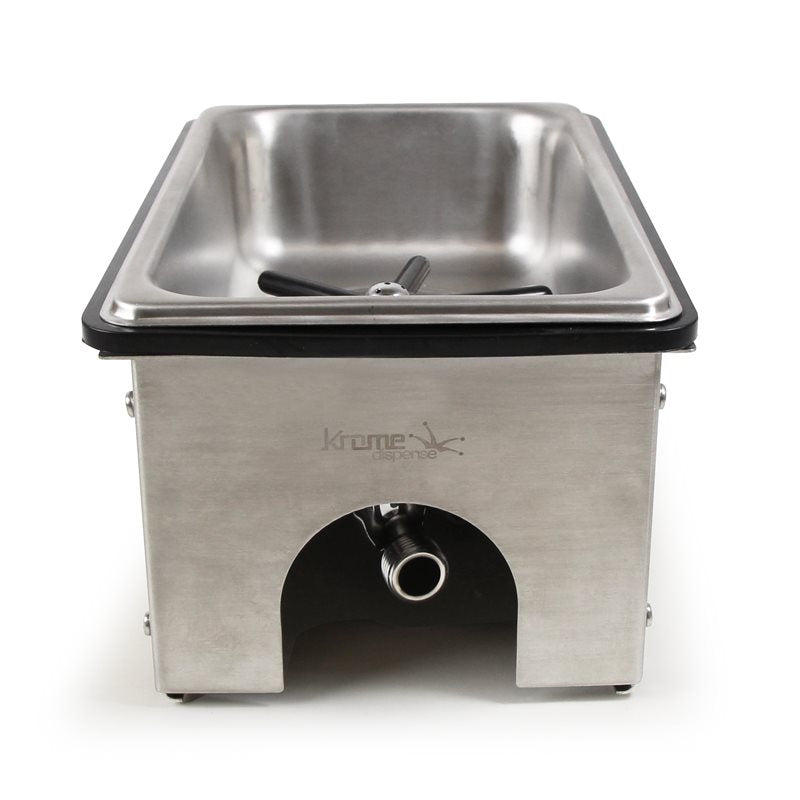 Krome Dispense Counter Top Großer Krug-/Glasspüler - C662
