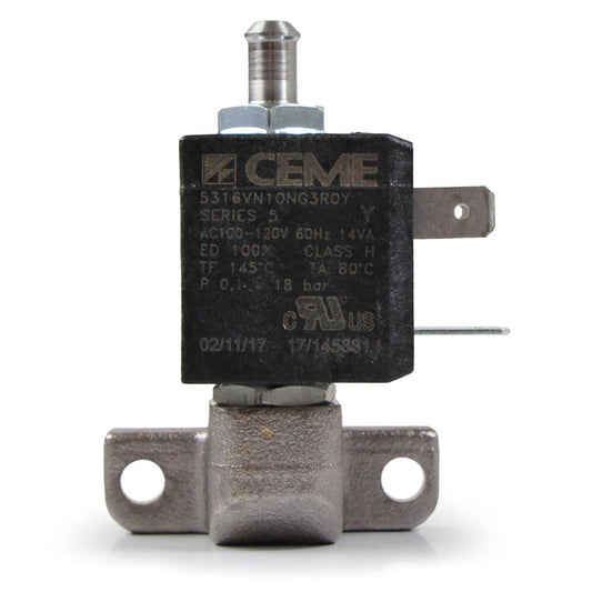 Gaggia Classic Brass 57 Solenoid Valve 120v - 421944093711