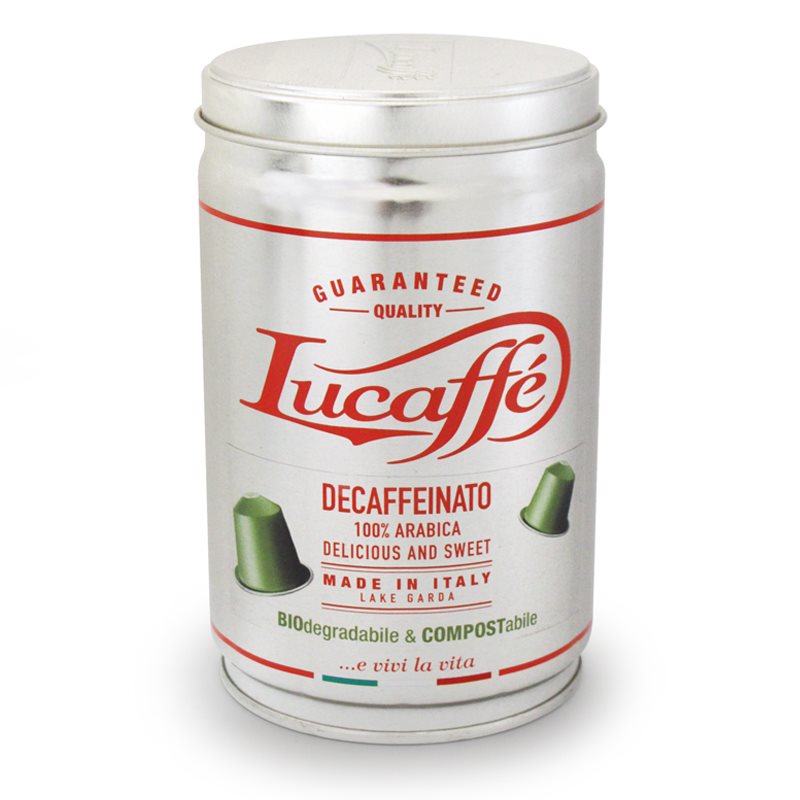 Lucaffe Decaf Coffee Capsules For Nespresso® x 22