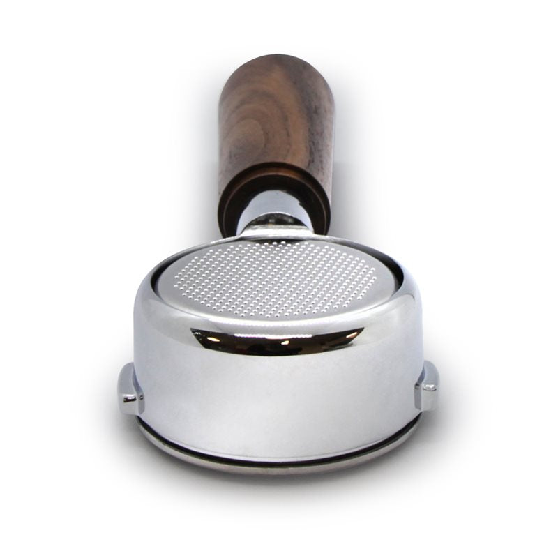 La Pavoni Hebel-Siebträger ohne Boden mit IMS 20 g Korb und Holzgriff (alte Gruppe)