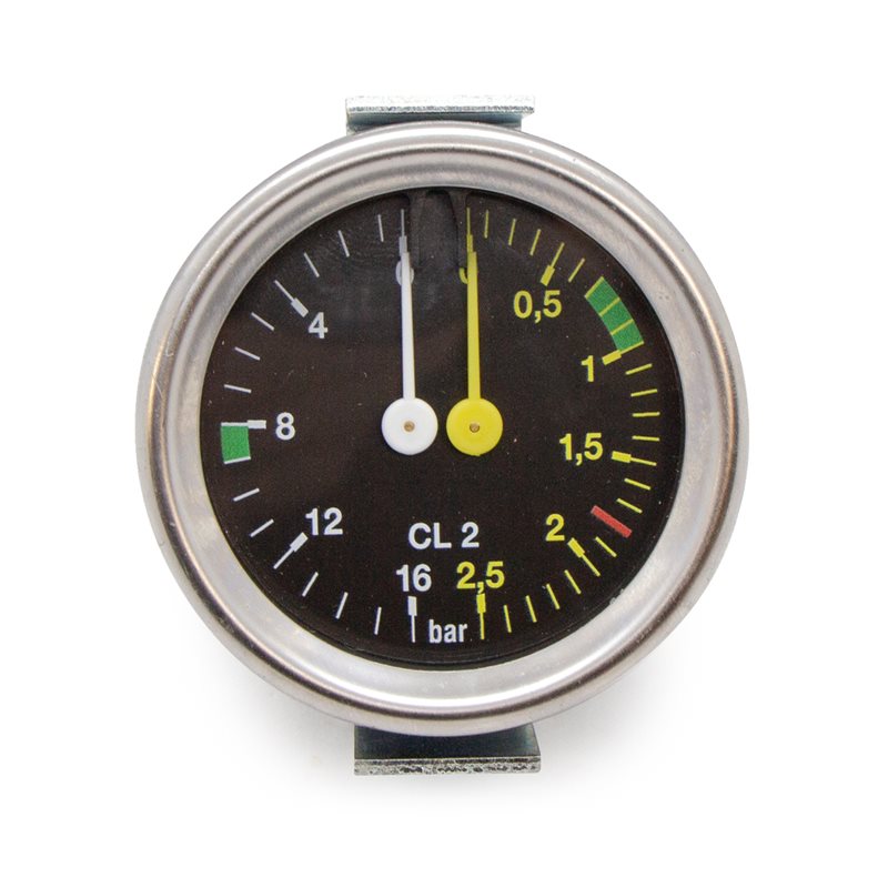 Fracino Bambino Dual Pressure Gauge ø 60mm- FC179M