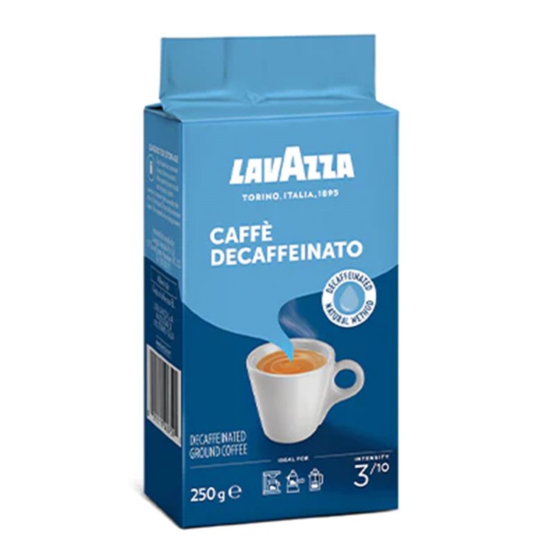 Lavazza Decaf Espresso Ground Coffee - 250g