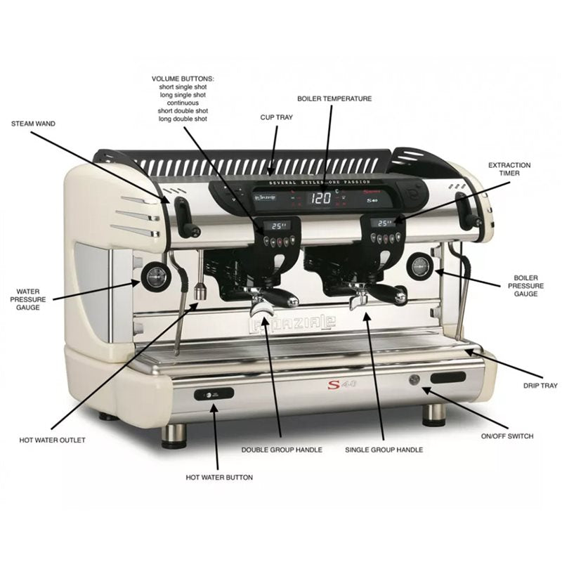 La Spaziale S40 Suprema 2 Group Tall Cup Espresso Machine